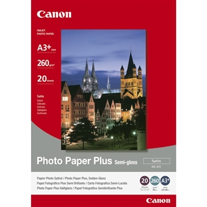Canon Photo Plus Semi-Gloss 260g/m² - A3+, 20 Foi