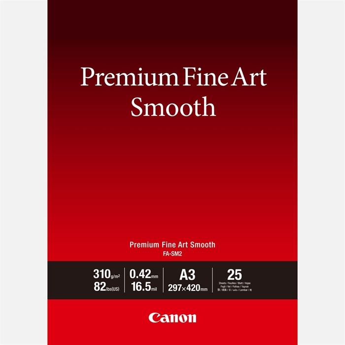 Canon FA-SM2 FineArt Premium Smooth - A3, 25 Foi