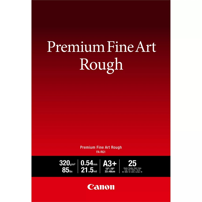 Canon Premium FineArt Rough - A3+, 25 Foi