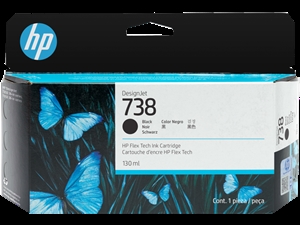 Cartuș de cerneală Black HP 738 130 ml DesignJet