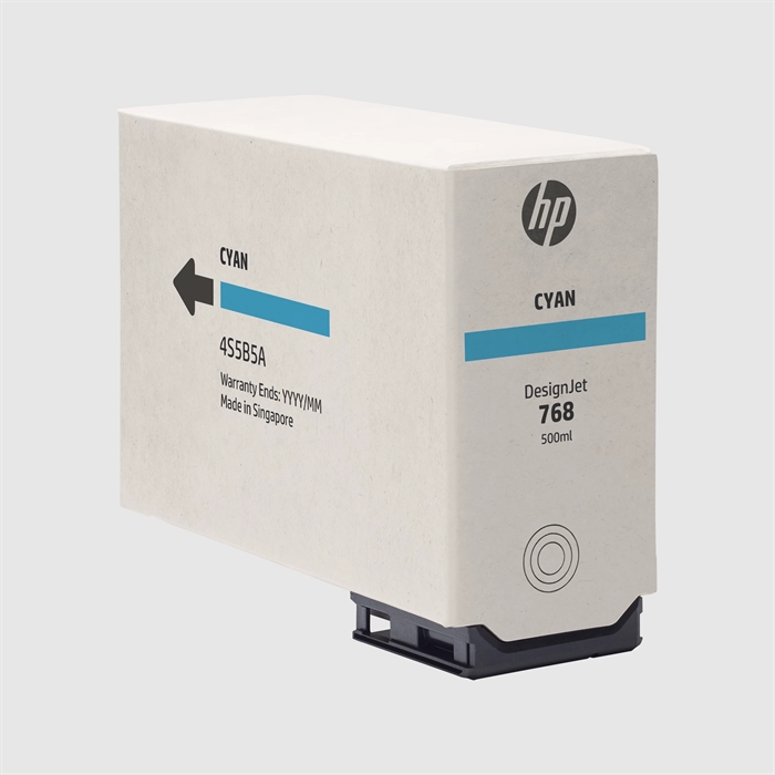 HP 768 Cyan 500-ml cartuș de cerneală DesignJet