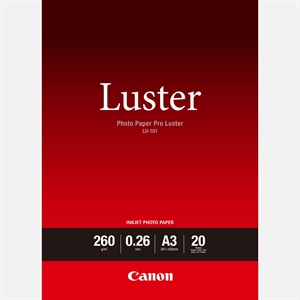 Canon Photo Paper Pro Luster 260g/m² - A3, 20 Foi