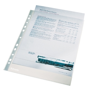 Esselte Plic 38my PP texturat A4 TÅ (100)
