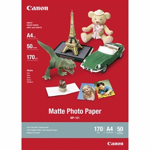 Canon MP-101 Matte Photo 170g/m² - A4, 50 Foi