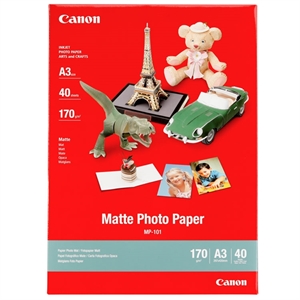 Canon MP-101 Matte Photo 170g/m² - A3, 40 Foi
