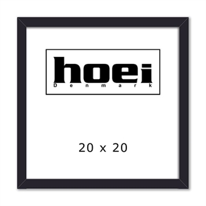 Sort ramă din lemn pentru fotografii și postere 20 x 20 cm