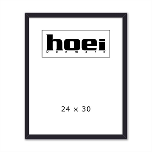 Sort ramă din lemn pentru fotografii și postere 24 x 30 cm