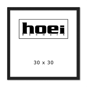 Ramă din lemn de culoare deschisă pentru fotografii și postere 30 x 30 cm.