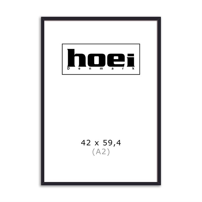 Ramă de lemn de culoare deschisă pentru fotografii și postere 42 x 59,4 cm (A2)