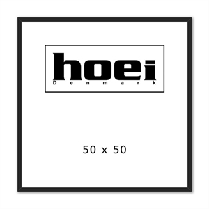 Ramă din lemn pentru fotografii și postere 50 x 50 cm