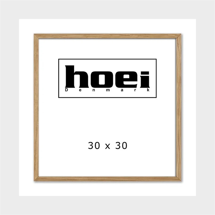 Masiv cadru din stejar pentru fotografii și postere 30 x 30 cm