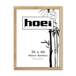 Rama de bambus pentru fotografii și postere 30 x 40 cm PLEXI