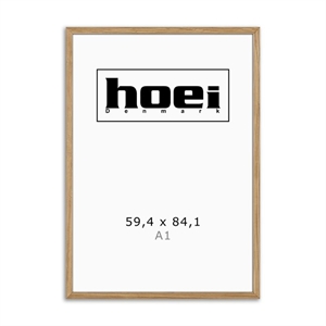 Ramă masivă din lemn de stejar pentru fotografii și postere de 59,4 x 84,1 cm ( A1 )