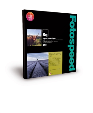 Fotospeed Platinum Etching 285 g/m² - 8x8" , 25 Foi