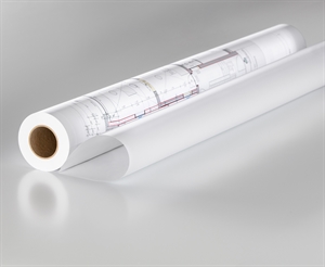 Rauch 91350 CAD hârtie inkjet alb strălucitor - 55 g/m², 841 mm x 50 metri