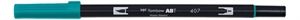 Marker Tombow ABT Dual Brush 407 tiki teal