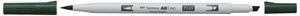 Marker cu alcool Tombow ABT PRO Dual Brush 249 verde vânător