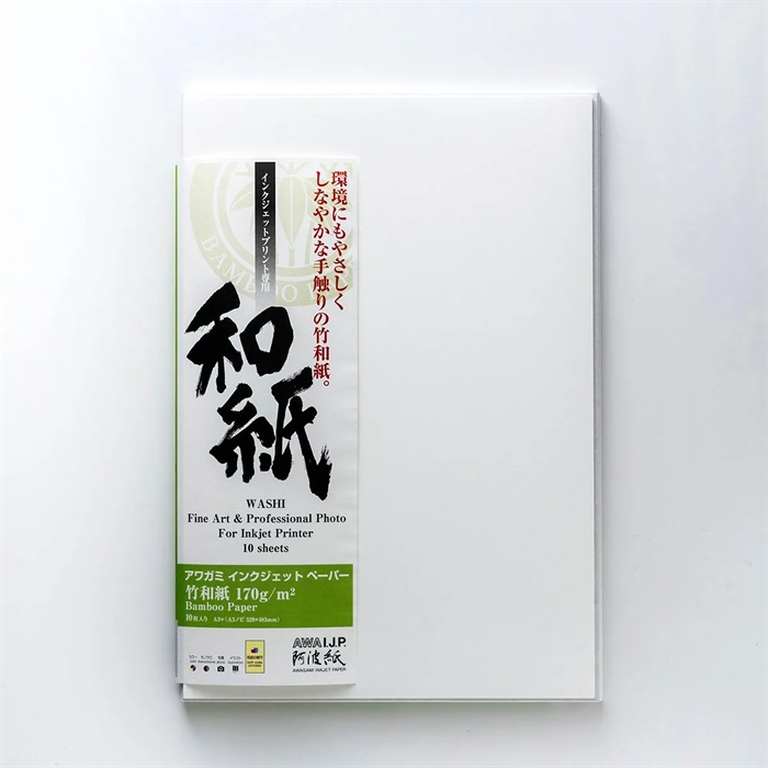 Awagami Bamboo 170 - 170 g/m², A4 20 coli