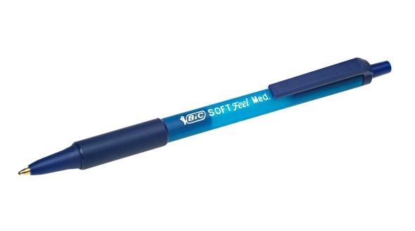 Pix Bic Soft Feel Clic Grip albastru