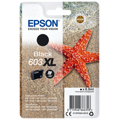 Cartuș de cerneală Epson T03U Black 603XL