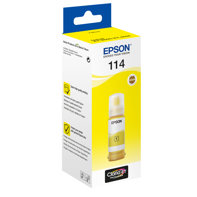 Sticlă de cerneală galbenă Epson 114 EcoTank