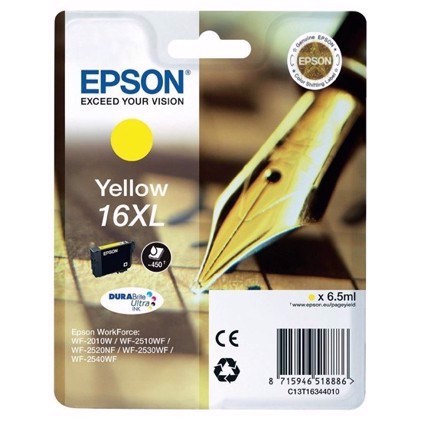 Cartuș de cerneală galben Epson T1634 XL
