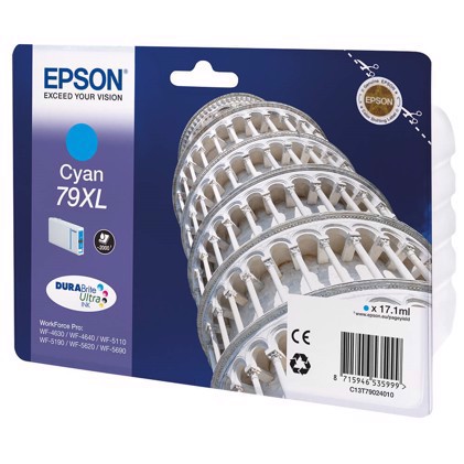 Cartuș de cerneală Cyan Epson T7902 XL