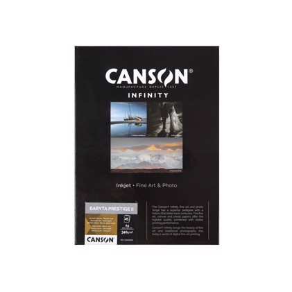 Canson Baryta Prestige II 340 g/m² - A4, 25 Foi (FSC)