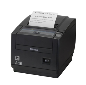 Citizen CT-S601IIR, 8 puncte/mm (203 dpi), cuțit, fără suport, negru