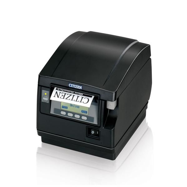 Citizen CT-S851II, 8 puncte/mm (203 dpi), cutter, display, negru