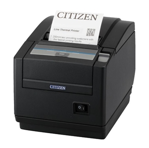 Citizen CT-S601II, 8 puncte/mm (203 dpi), cutter, negru