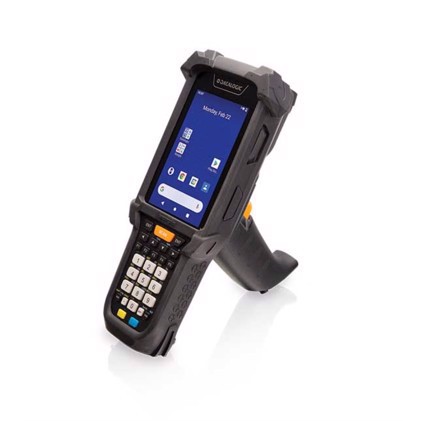 Datalogic Skorpio X5, 2D, MR, BT, Wi-Fi, NFC, num., Pistol, GMS, bat. ext., Android
