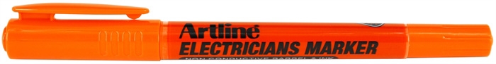 Marker electrician Artline portocaliu