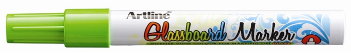 Artline Glastavle marker 2.0 verde fluo.