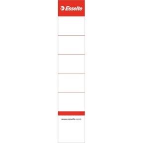 Etichete de coloana vertebrală Esselte pentru biblioraft de 50mm (100)
