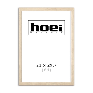 Ramă din lemn de stejar pentru fotografii și postere 21 x 29,7 cm (A4)