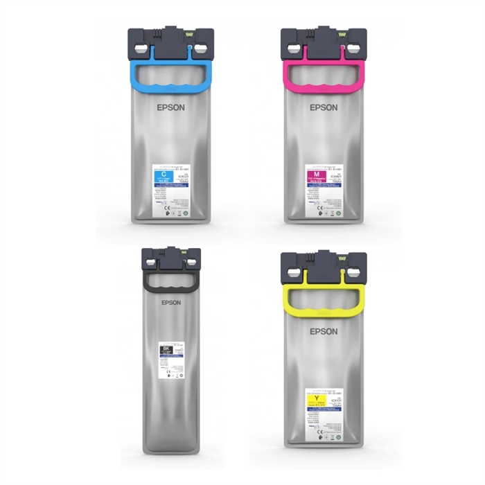 Set complet de cartușe de cerneală XL pentru Epson WorkForce Pro WF-C878R