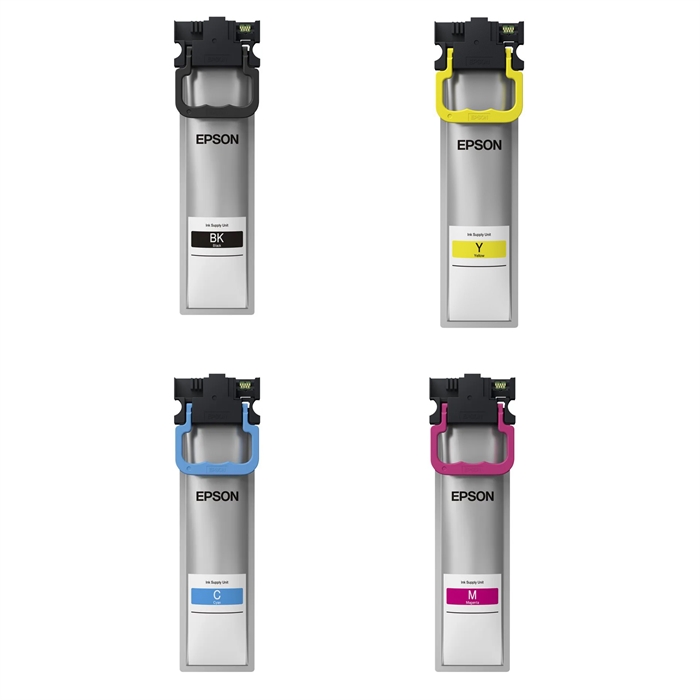 Set complet de cartușe de cerneală pentru Epson WorkForce Pro WF-C5890