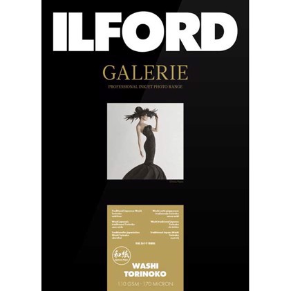 Ilford GALERIE Washi Torinoko 110gsm - 5x7" - 127mm x 178mm, 50 Foi