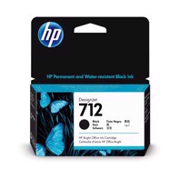 Cartuș de cerneală Black HP 712 38 ml pentru DesignJet