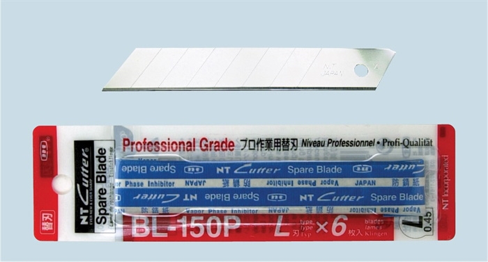 Lame de tăiere NT-Cutter 18mm NT-Cutter BL-150P 6/set