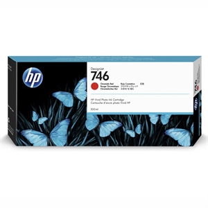HP 746 300-ml Chromatic Red DesignJet cartuș de cerneală