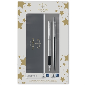 Parker Set Duo Jotter CT stilou+pix argintiu