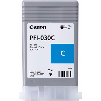 Canon Cyan PFI-030C - cartuș de cerneală de 55 ml