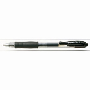Pilot Gelpen cu clic G-2 0,5 negru