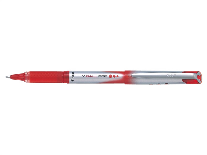 Pilot Ball-liner m/capac V-Ball Grip 0,7 roșu