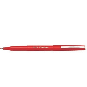 Pilot Filtpen m/cap Fineliner 1,2 roșu