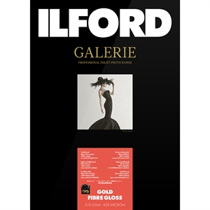Ilford Gold Fibre Gloss for FineArt Album - 210mm x 245mm - 25 Foi