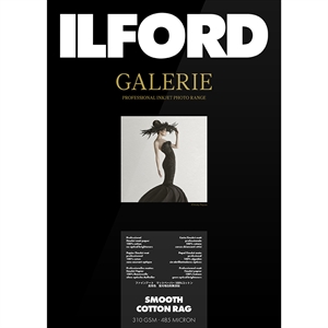 Ilford Smooth Cotton Rag for FineArt Album - 210mm x 245mm - 25 Foi