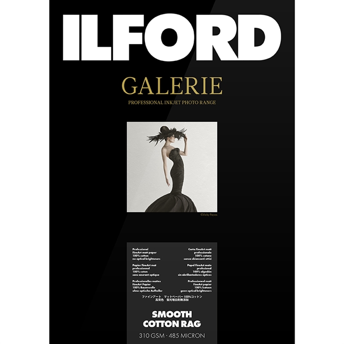 Ilford Smooth Cotton Rag for FineArt Album - 210mm x 245mm - 25 Foi